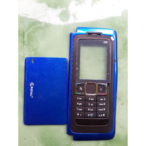 Casing Nokia E90 Biru
