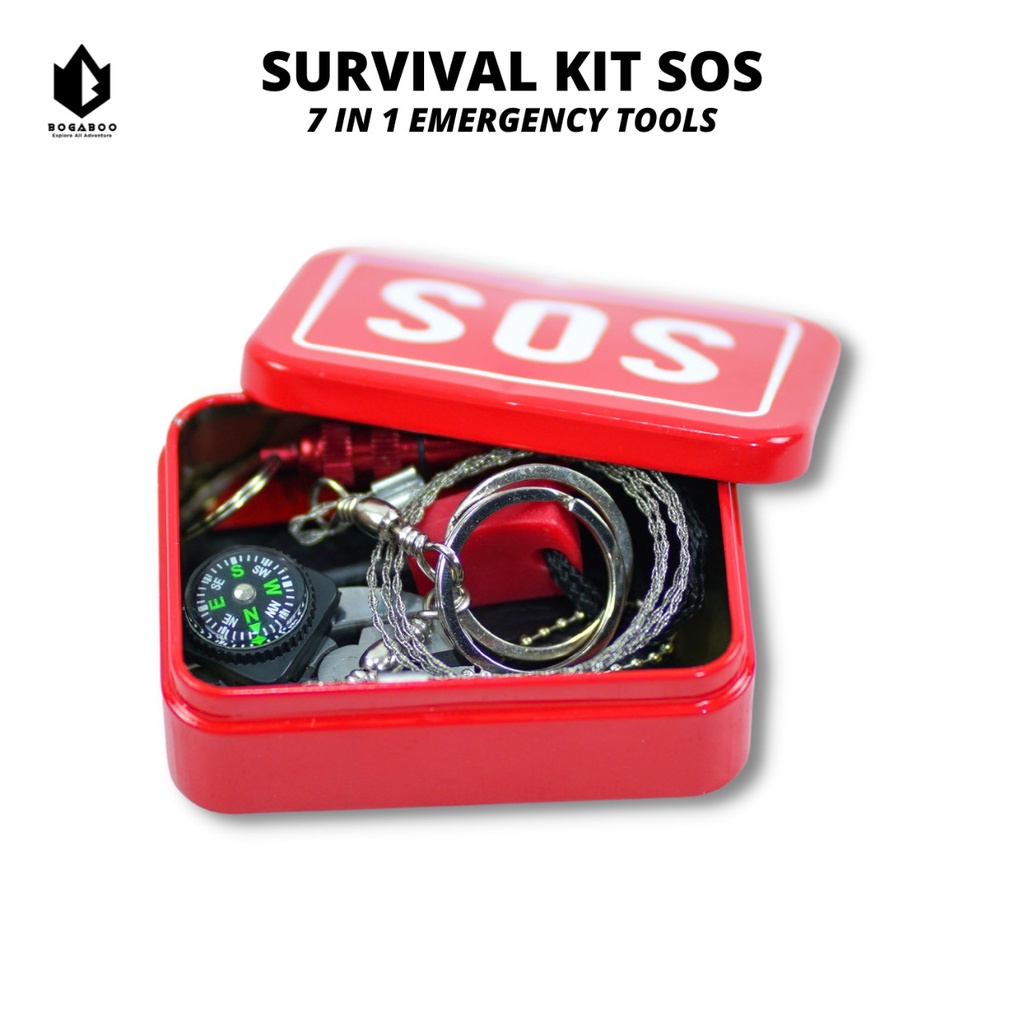 SOS Portable Tool Kit - Earthquake Emergency Outdoor Survival - SOS