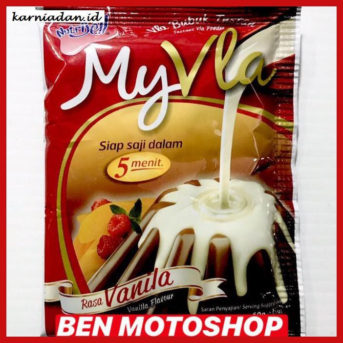 

RAGA-RAGA- NUTRIJELL MY VLA VANILA 60G 60GR 60 G GR GRAM - VANILLA MYVLA BOX PAK -GNIDUP-NAHAB.