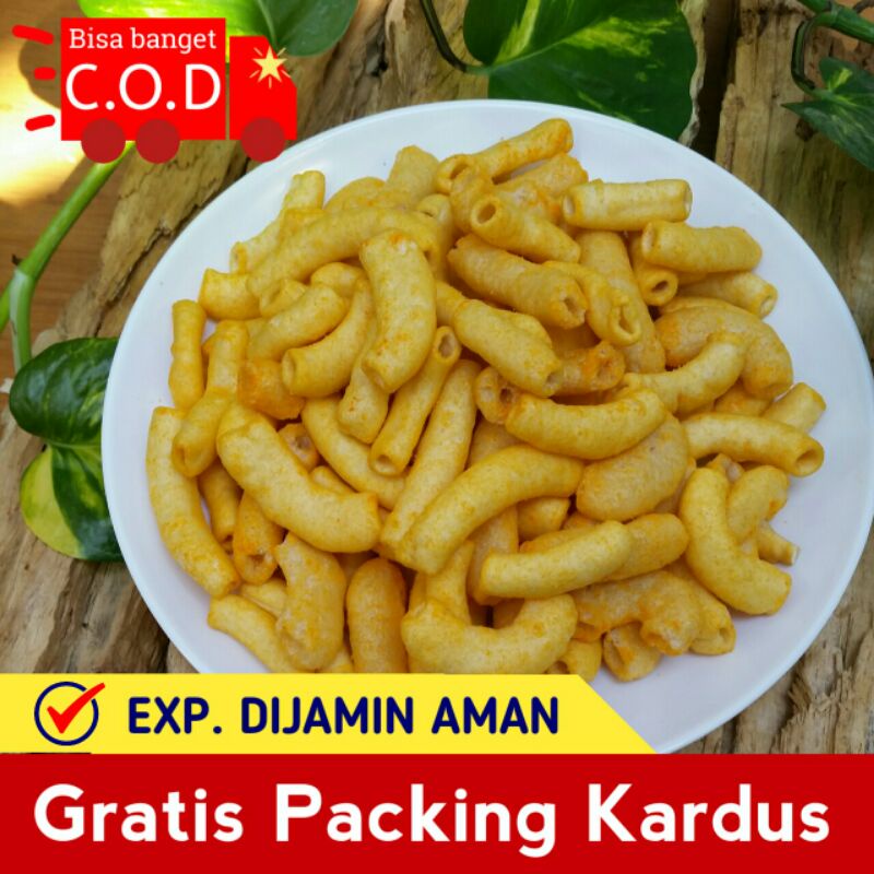 

[CINTAH SNACK] MAKARONI 150 GRAM RASA JAGUNG MANIS / MARKONI GURIH MANIS RENYAH