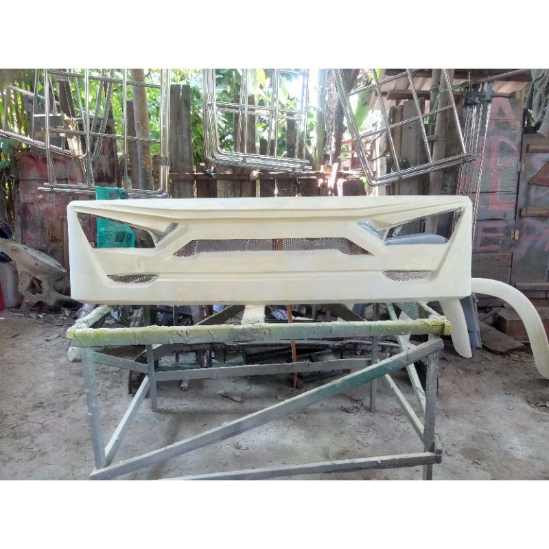 bemper avante canter tanpa lampu