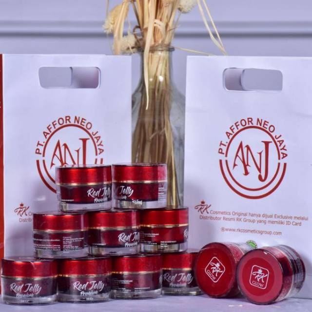 RK RED JELLY premium Skin Booster RK Glow 100% Halal BPOM