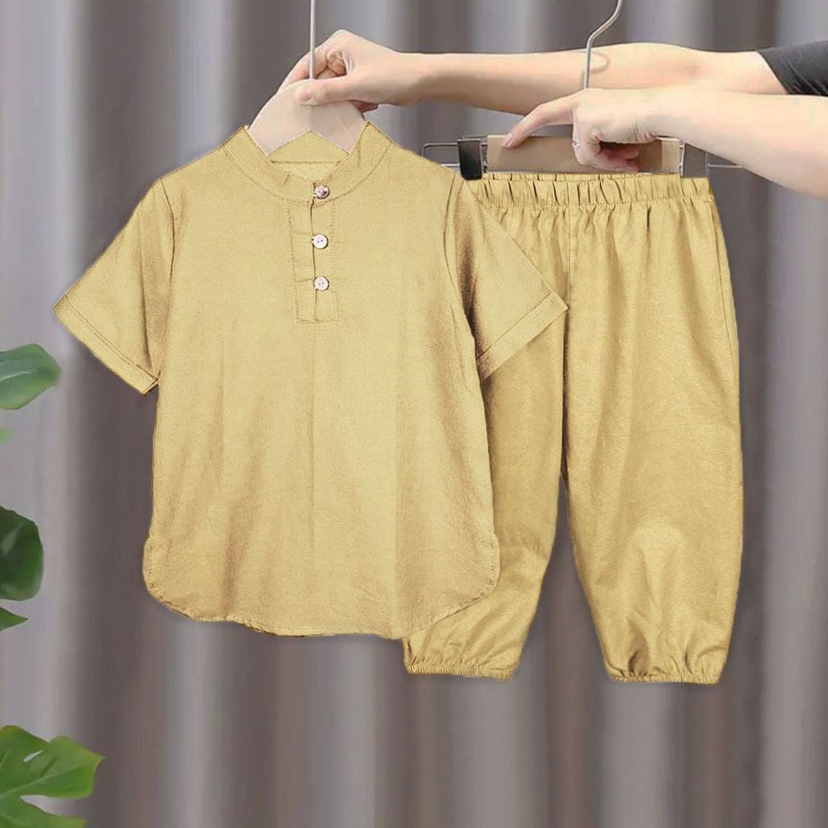 SETELAN KOKO BAJU MUSLIM ANAK PAKAIAN ANAK LAKI LAKI 1-7 Tahun