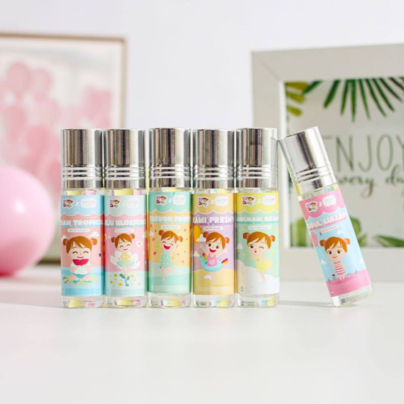 [ 6ML ] PARFUM KIYOWO KOREAN CHINGU X YEPPU YEPPU- ROLL ON - BPOM -