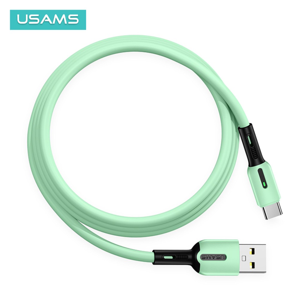 USAMS U51 KABEL DATA TYPE-C LIQUID SILICONE FAST CHARGING