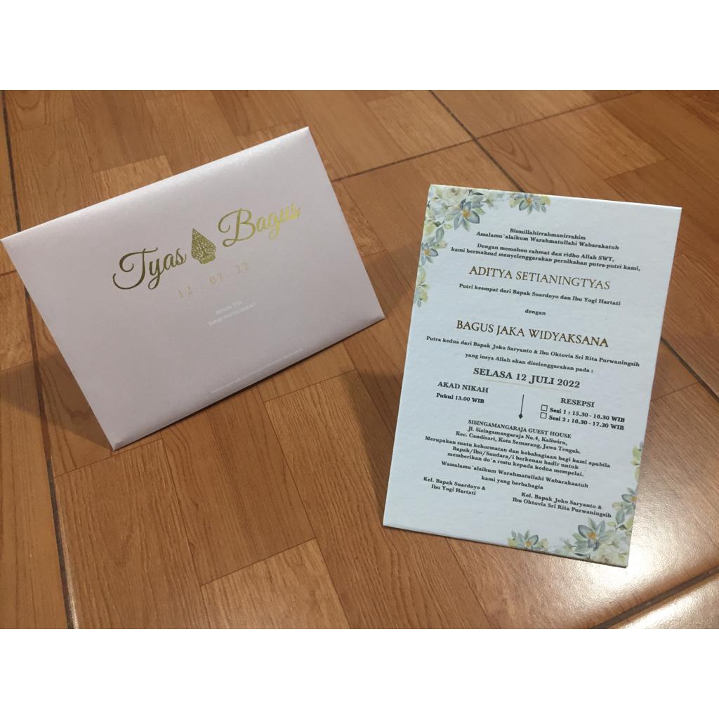 Undangan Single Hard Cover