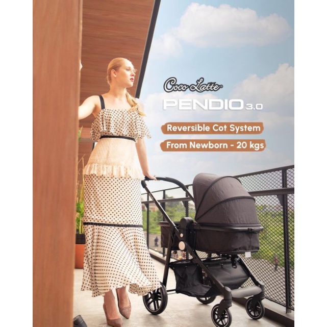 Cocolatte Stroller Pendio 3.0 Kereta Dorong Bayi Hadap Ibu