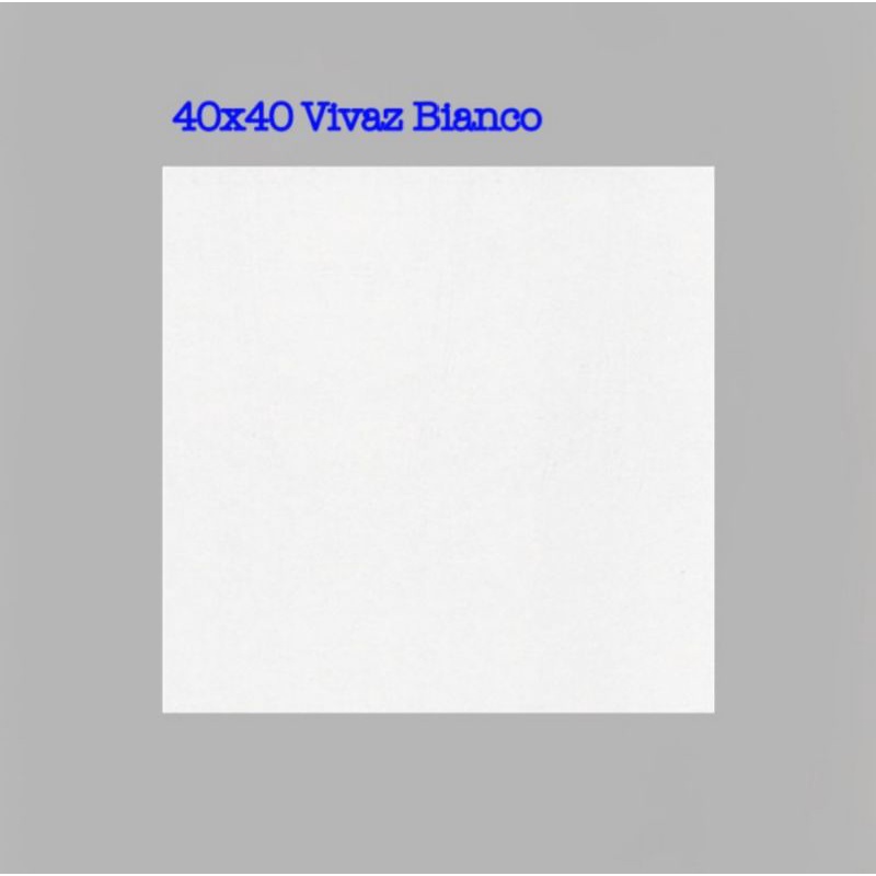 Roman keramik Vivaz Bianco size 40x40 kW 1