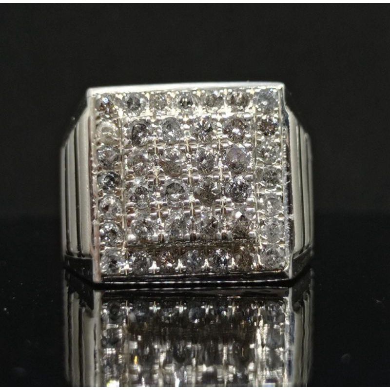 cincin pria mata full berlian Eropa