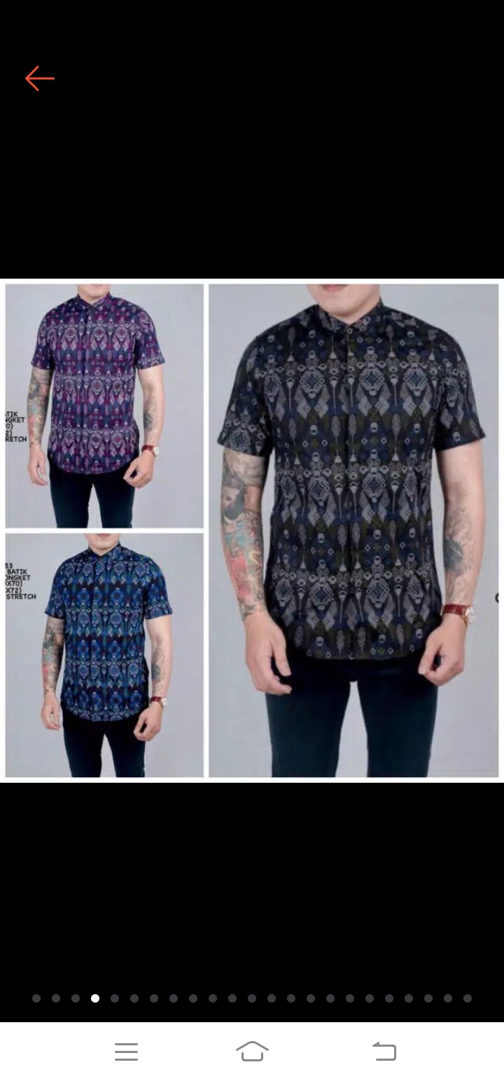 Batikpriaterlaris Batikpekalongan M L Xl Batikmodern Batikmurah Batikcuople