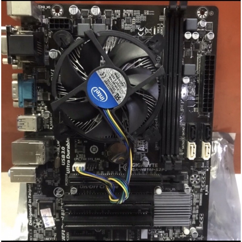 Motherboard H81 Processor i3 4160 Fan Ram 8Gb