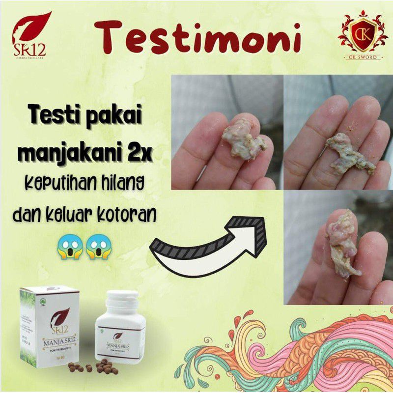 MANJAKANI KAPSUL SR12 / PROMIL / SOLUSI KEPUTIHAN / ATASI MASALAH KEWANITAAN / MANJA SR12 / OBAT KISTA / SR12 HERBAL SKINCARE BPOM BUTIR / PROMIL / SOLUSI KEPUTIHAN / ATASI MASALAH