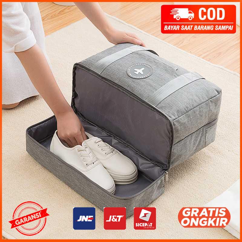 Tas Duffel Jinjing Wanita Travel Handbag Bag B0127