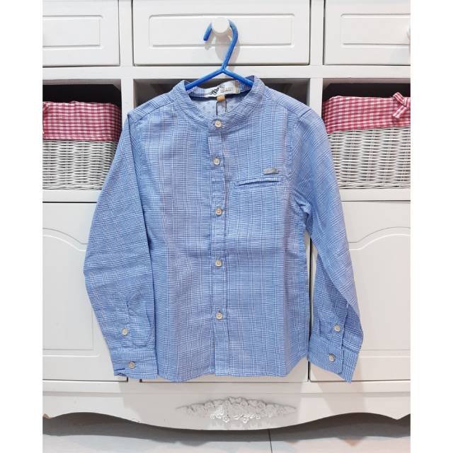 Jsp962 Kemeja Koko Anak biru harga normal 349.900