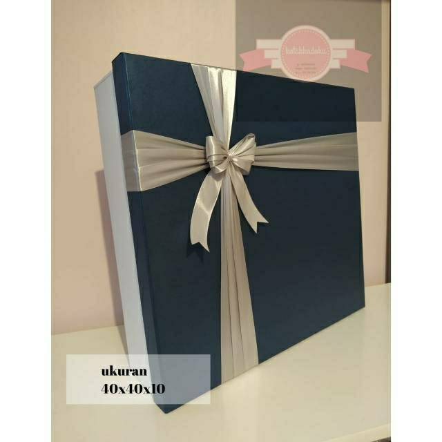 KOTAK KADO UKURAN 40x40x10 GIFTBOX/BOX HADIAH/KOTAK