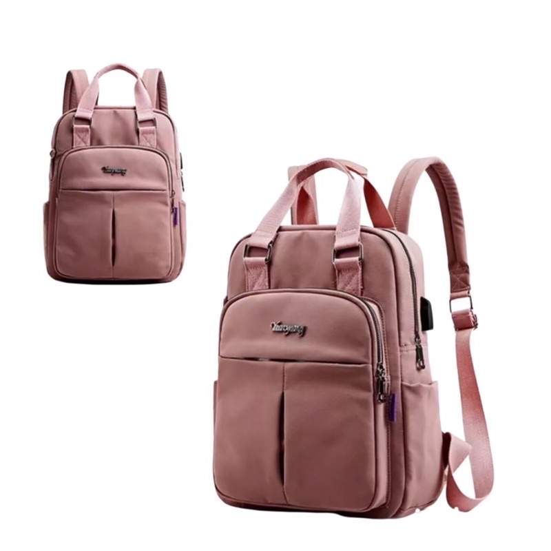 TAS RANSEL PUNGGUNG JINJING WANITA COCOK KULIAH SEKOLAH MAIN PROMO HITS MURAH KEKINIAN ELEGAN MEWAH COFFEE DATE HANGOUT MUAT LAPTOP