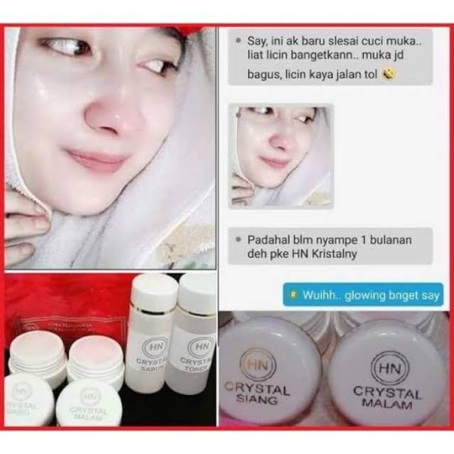 Paket cream HN CRYSTAL original