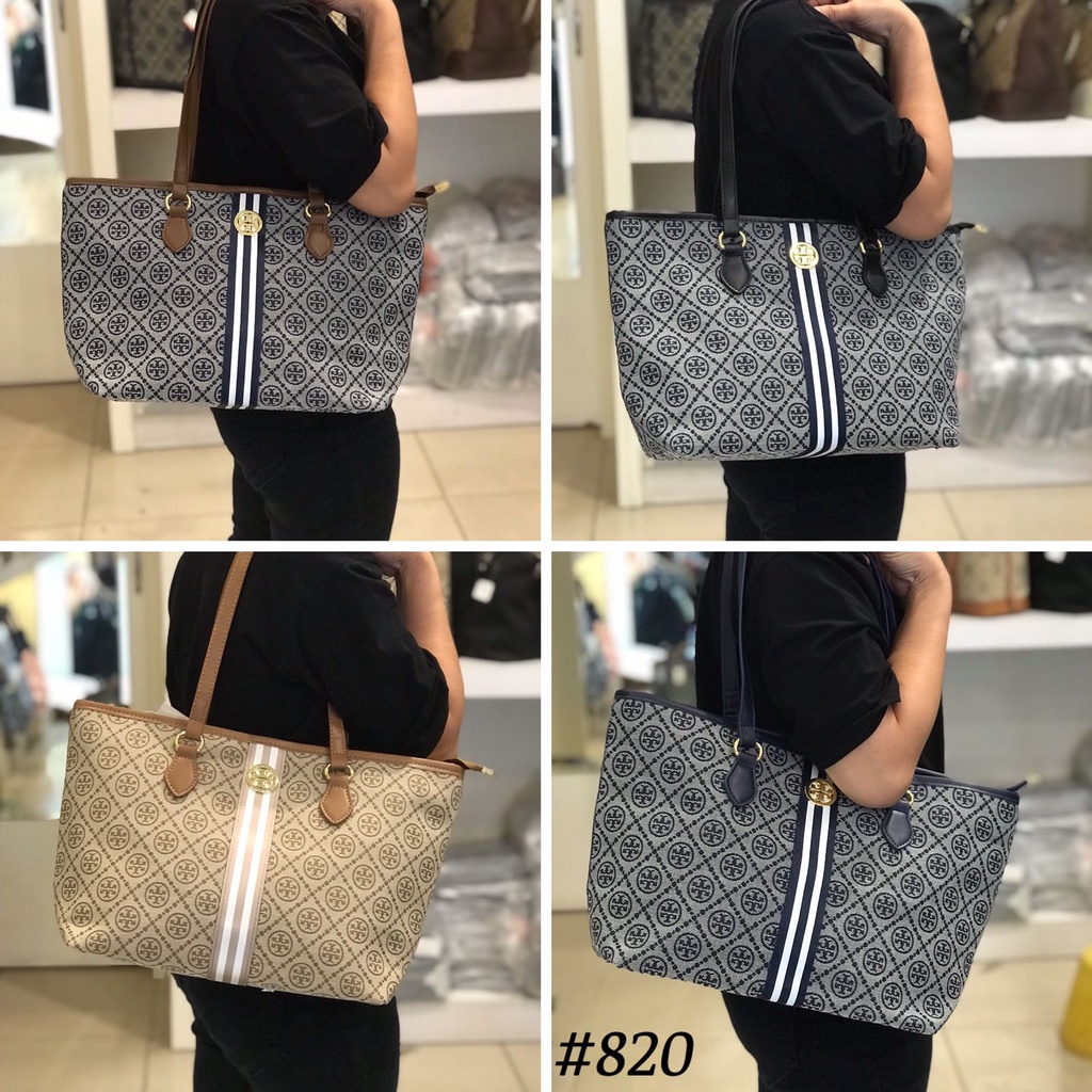 TAS TOTE TORY BURCH MONOGRAM 820
