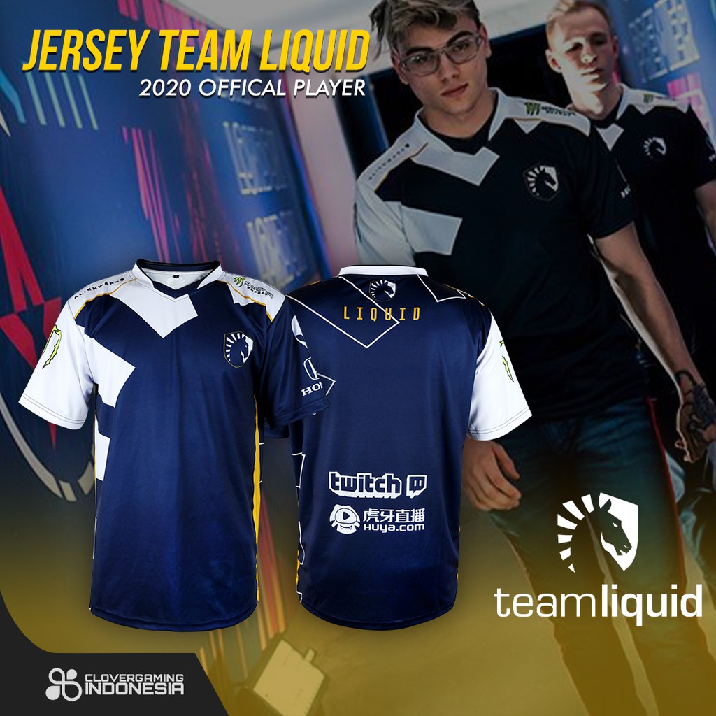 Jersey Team Liquid 2020 Official Player - Premium Gaming Team Apparel