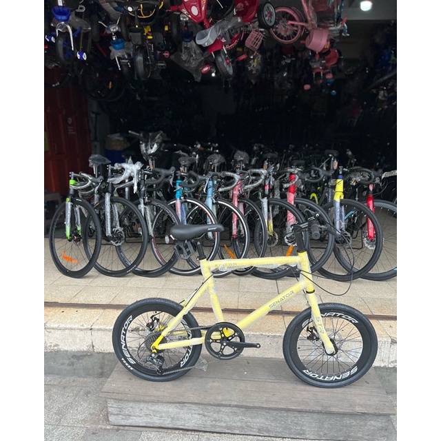 20” Minivelo senator 9Sp Semsah disc brake velg tinggi rims 406