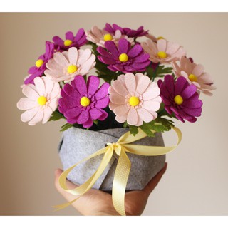 Pot Bunga Daisy Kecil Handmade Diy Untuk Hadiah Haybo04 Pot Bunga Daisy Kecil Handmade Diy Untuk Hadiah Haybo04