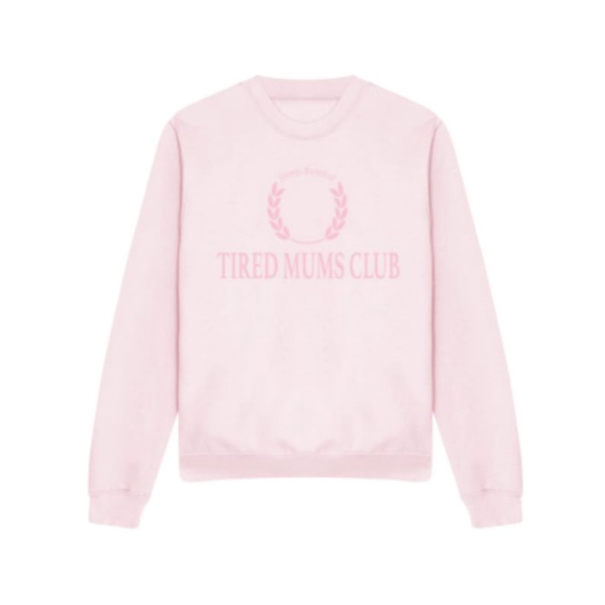 TIRED MUMS CLUB SWEATER OVERSIZE WANITA