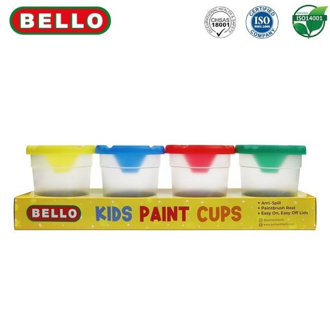 

Bello Kids paint Cup Tempat Kuas Anti Tumpah Anti Spill Cups for Brush