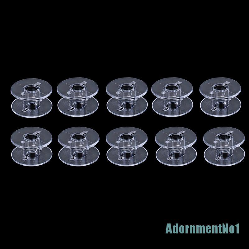 [AdornmentNo1]10/50Pcs Plastic Bobbins Sewing Machine Spools for Threads Bobbins Accessories