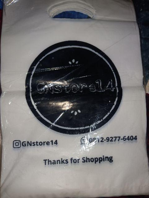 Plastik Plong Hd  Sablon  20x30 Gratis Desain