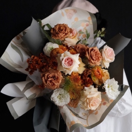 Flower Quotes Pattern Paper Wrap Kertas Buket Cellophane Kertas Bunga Paper Flower / Flower Wrapping / Cellophane / Wrap / Kertas Bunga / Kertas Kado / Flower Paper / Kertas Grosir / Kertas Import / Kertas Cellophane / Florist / Buket Bunga / Florist Supp