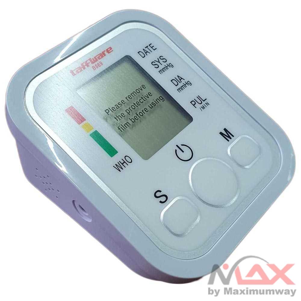 Tensimeter Digital Alat Cek Pengukur Tekanan Tensi Darah Digital Tensimeter Sphygmomanometer ORI TaffOmicron Pengukur Tekanan Darah Sphygmomanometer with Voice - B869