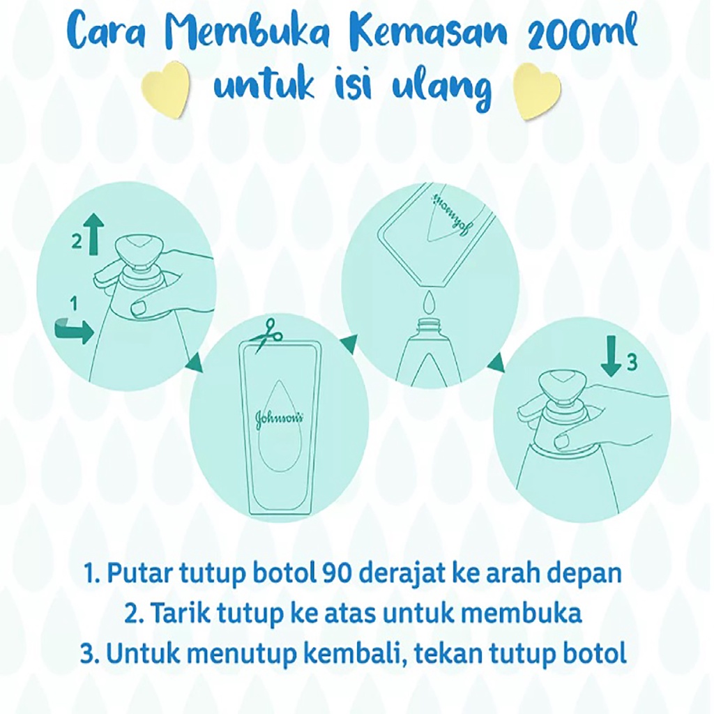 Bisa CODJOHNSON'S Milk + Rice Hair &amp; Body Baby Bath - Sabun Bayi 2in1 Refill 200 ML