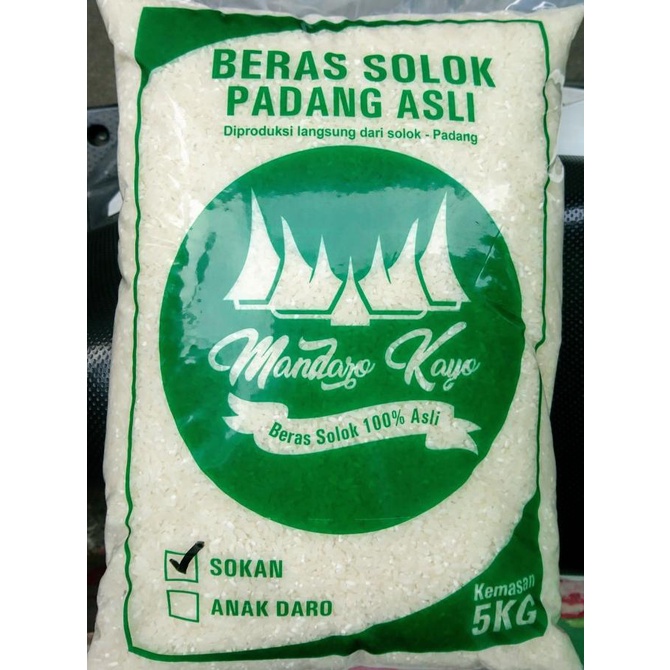 

Beras Solok Bareh Solok Padang - SOKAN 5kg