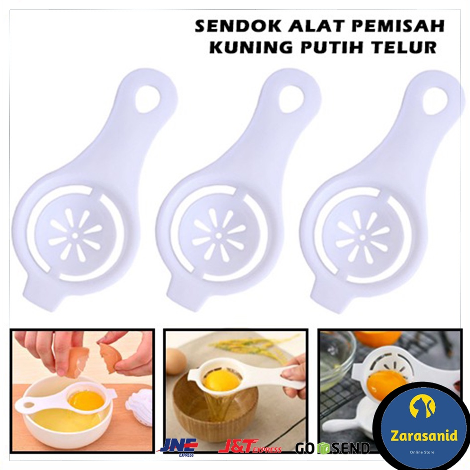 Saringan Alat Pemisah Putih Kuning Telur Egg White Separator Praktis Murah