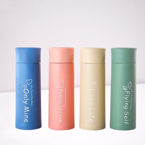 LDS BM3 Botol Minum Kaca My Zone My Way 400 ML Botol Minum Tumbler Botol Minum Import Murah Botol Minum Bening Cover Plastik Lucu dan Elegant