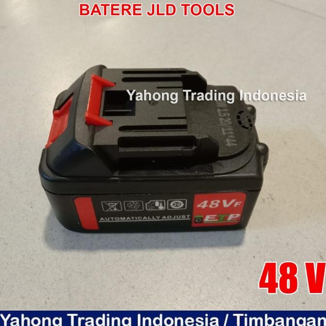 JLD Baterai Cordless 48 Volt Battery 48V Batere Mesin Bor JLD