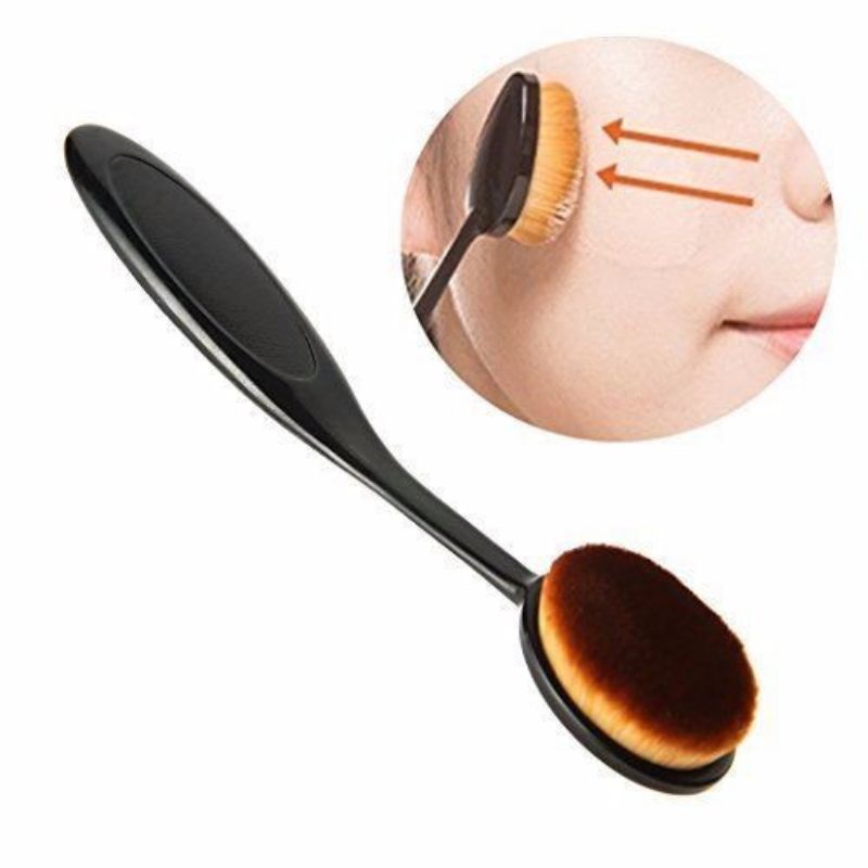 Kuas Makeup - Kuas Brush Oval - Kuas Makeup Muka