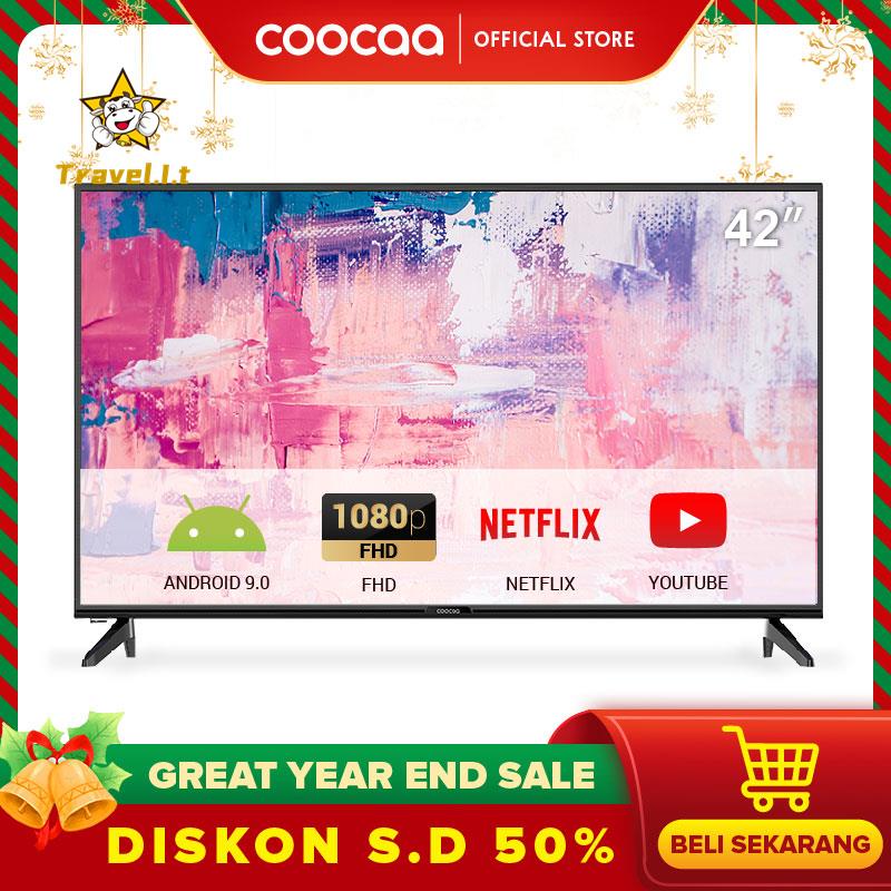 Kamera & DroneCOOCAA 42 inch Smart LED TV - Android 9.0 - FULL HD - Google Assistant - Netflix & You