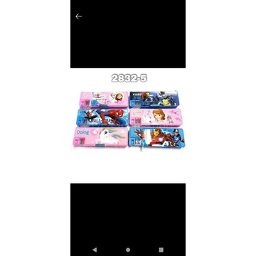 

TEMPAT PENSIL 2 SISI / TEMPAT PENCIL KARAKTER / PENCIL CASE MAGNET