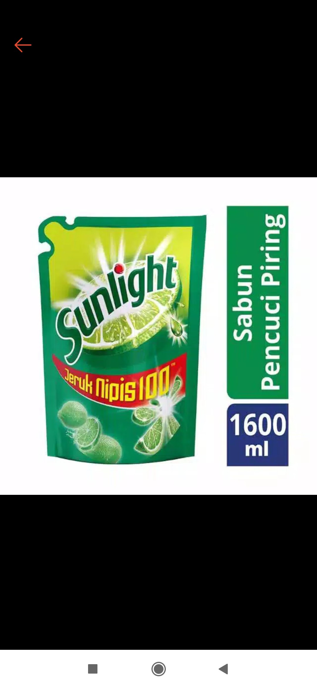 Sunlight Jumbo 1600ml