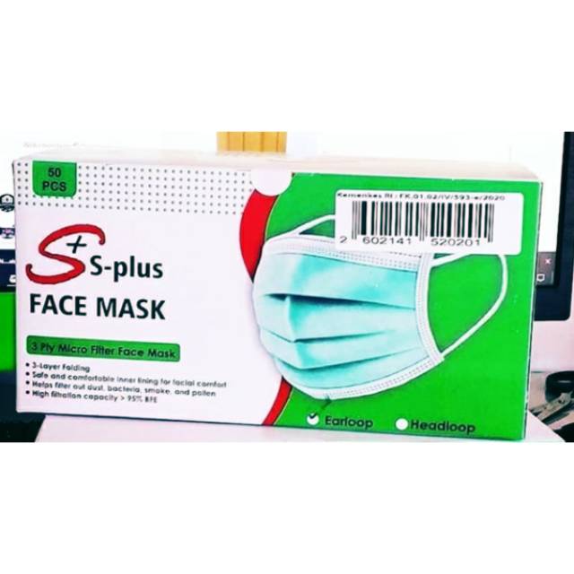 Masker medis s-plus