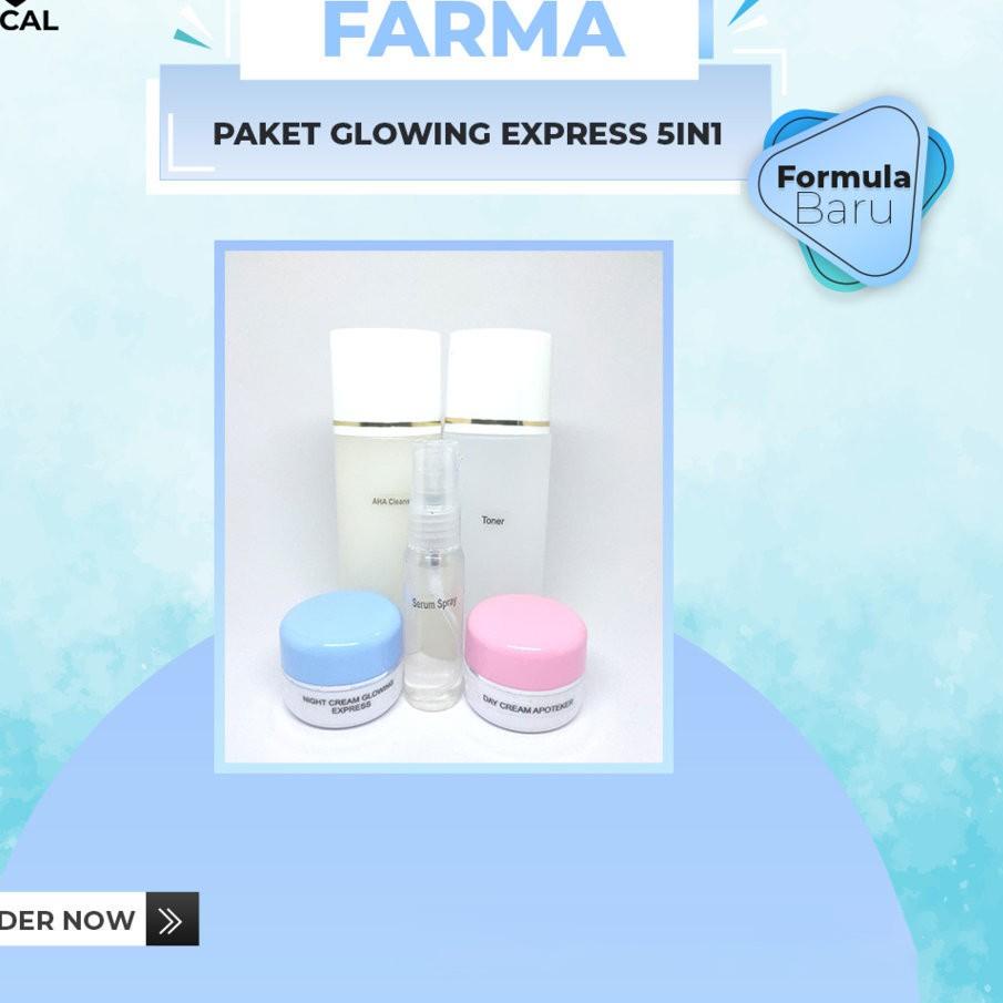 PAKET 5IN1 FARMA WDC GLOWING EXPRESS ORIGINAL