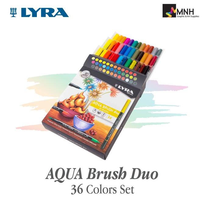 

(BISA COD) Lyra Aqua Brush Set 36 Cols BOOM SALE Kode 652