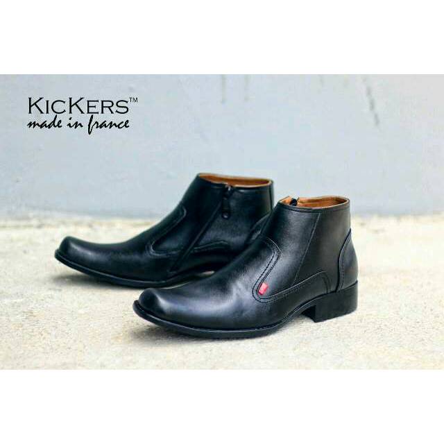 KICKERS PENTOFEL KULIT SLETING