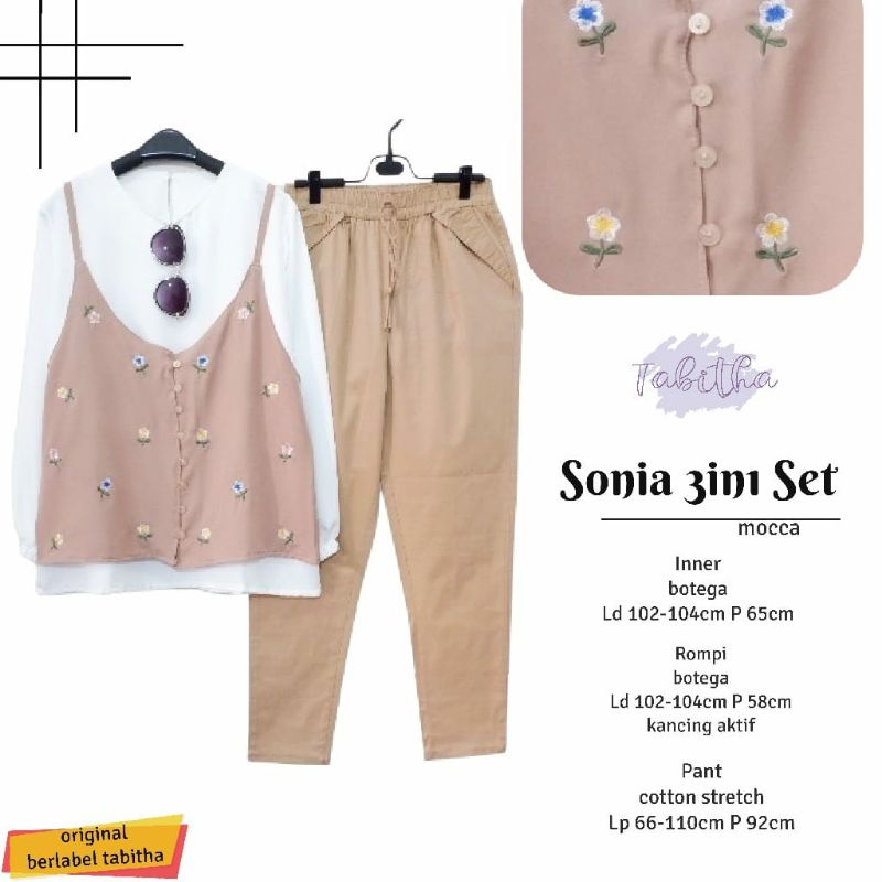 READy√√ SONIA 3IN1 SET BY TABITHA