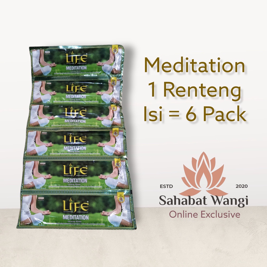 Hio Dupa India Darshan Meditation 1 Renteng ( 6 Pack)