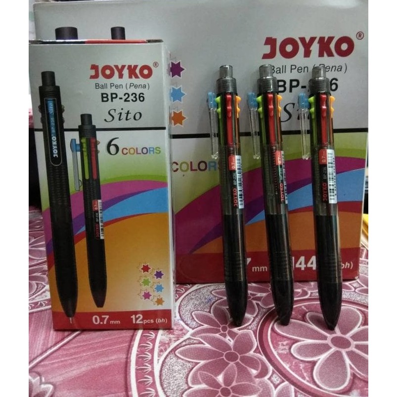 

TURUN HARGA Pulpen/Ballpen Joyko Sito BP 236 (6 warna)