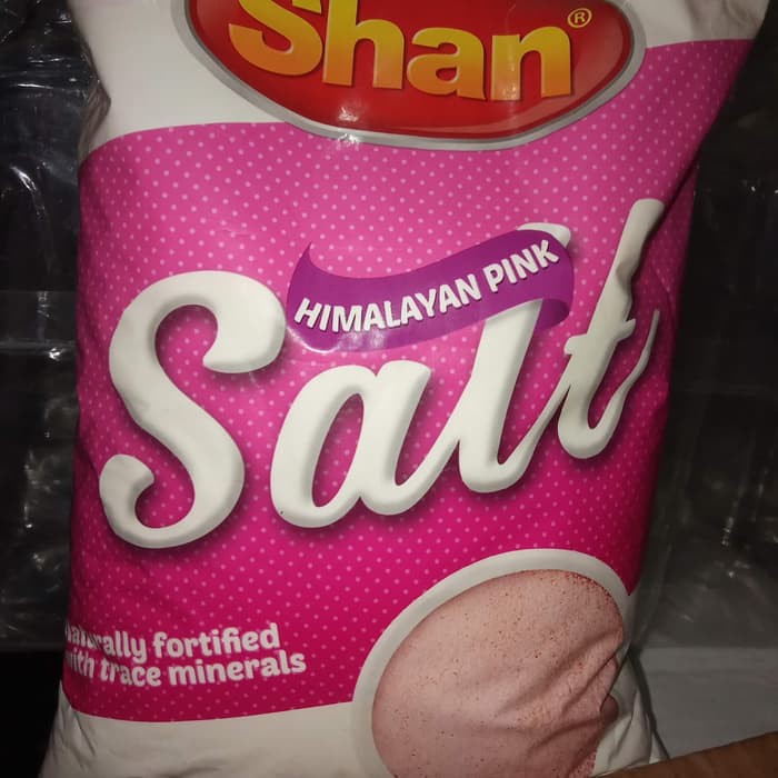 

Kualitas Terbaik - Garam Kesehatan Garam Pink Himalaya Asli Merk Shan 800 Gram Nett