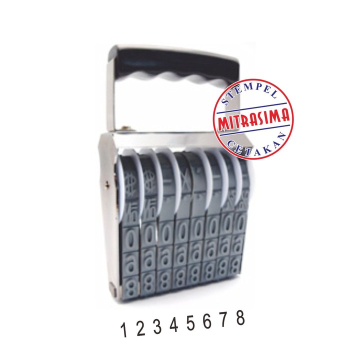 

Stempel Nomor konvensional Shiny N-A8