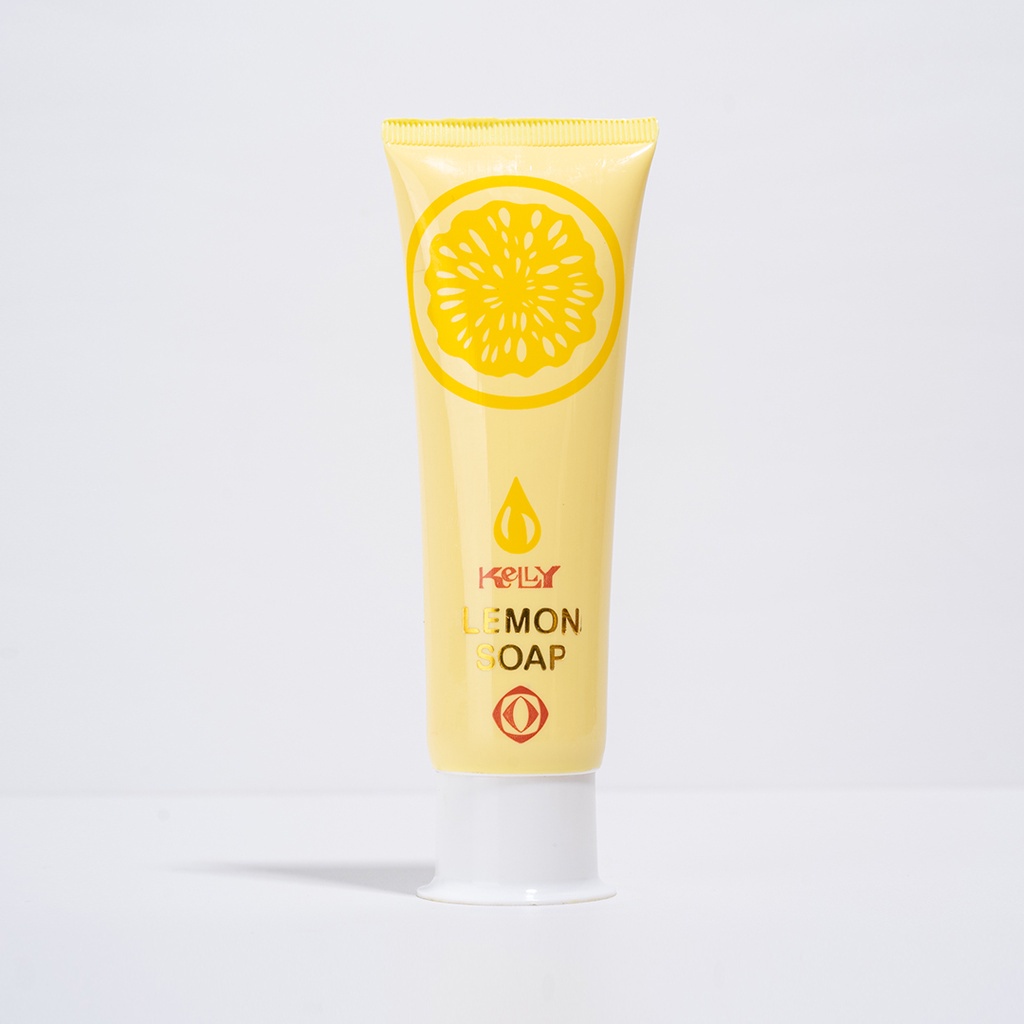 Kelly Lemon Soap 25 Gram - SABUN CUCI MUKA KELLY LEMON 25GR